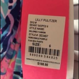 Lilly Pulitzer Dolores Tankini Top